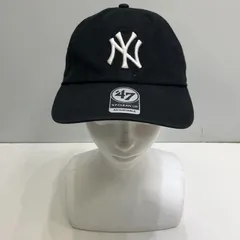 NEW ERA ニューエラ 47 CLEAN UP クリーンナップ ニューヨークヤンキース キャップ 帽子 ベースボールキャップ ワンポイント刺繡 China製 ブラック