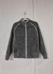 キム・ヨンジュゴルフ レディース ニット 防風ジップアップ