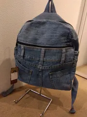 M23  kurumi リュック　デニム　リメイク　未使用