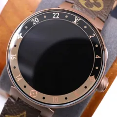 【付属品完備＆動作保証】N（新品）ルイヴィトン タンブールホライゾンV2 ブラウン 茶 ライトアップ V3　商品番号0125