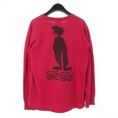 ステューシー STUSSY 80S 黒タグ 初期 アメリカ製 USA製 シャドーマン Tシャツ 長袖 M 黒 ブラック