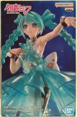 BANDAI SPIRITS フィギュア VOCALOID 初音ミク BANPRESTO EVOLVE Clearluxe-EmeraldGem-