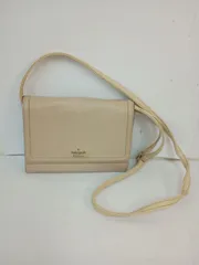 kate spade newyork ウォレットショルダーバッグ レザー ベージュ系 ケイトスペードニューヨーク ベージュピンク