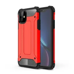 iPhone11Pro スマホケース 背面ケース ハイブリッド 二重構造 耐衝撃 異素材組み合わせ バイカラー カーボンファイバー調
