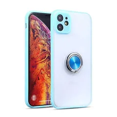 iPhone11Pro スマホケース 背面ケース スマホリング付き ハイブリッドケース TPU+PC ソフト+ハード 耐衝撃 異素材組み合わせ バイカラー マグネットホルダー対応