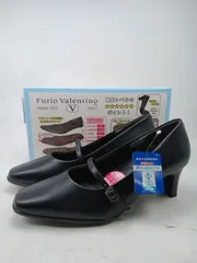 フリオバレンチノ パンプス 6453-100 4E 6.0cm ヒール 冠婚葬祭 リクルート 就活