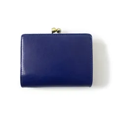 [スタイル オンバッグ] 二つ折り財布 がま口 メンズ レディース 革 イタリアンレザー (ネイビー08) [並行輸入品] [ネイビー08]