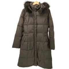 ミッシェルクラン MICHEL KLEIN フォックスファー ロング ダウンコート レディース JPN：38 