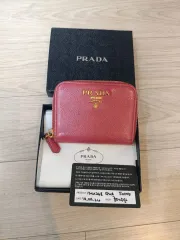 (正規品) PRADA プラダ サフィアーノ ジッパー コインケース フルセット
