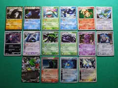 ドンファン、オーダイル、ダークライ、メタグロス、フシギバナex、カメックスex、ノクタスex、ベトベトンex、ウインディ、フライゴン、ムウマージGL、トリデプスGL、シェイミEX、ヘラクロスデルタ、アクア団サメハダー、アクア団ライボルト キラ16枚 まとめ売り