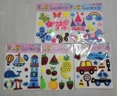 フェルト ルームデコ ステッカー 5種 セット