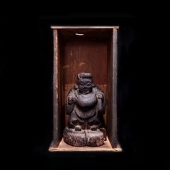 大黒天 置物 真鍮製 60cm 大黒様 縁起物 恵比寿 骨董 開運 鋳物 - メルカリ