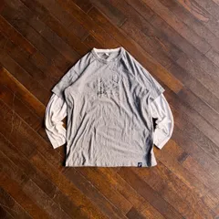 00s PIKO Long Sleeve Tee / Fake Layered Y2K China Cotton Poly L