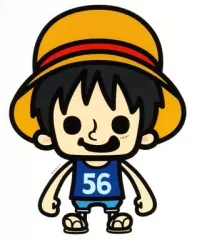 【中古】シール・ステッカー(キャラクター) ルフィ(幼少期) PWコラボステッカー新章 「ワンピース×パンソンワークス」