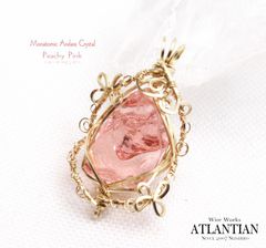 シエラネバダ産アンダラクリスタル（ピーチィピンク）カール