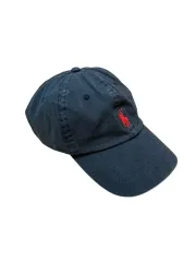 ポロラルフローレン ネイビー レッド ポニー ベースボールキャップ