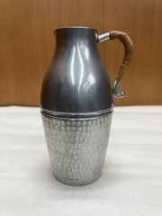 金属工芸 ティーポット 彫金細工 ラタンハンドル - メルカリ