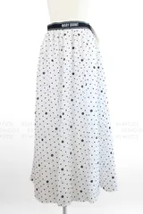 【新品タグ付】Lily Brown×MARY QUANT｜デイジードットスカート