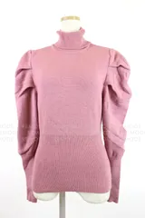 Maison de FLEUR｜パワーショルダーリブニット