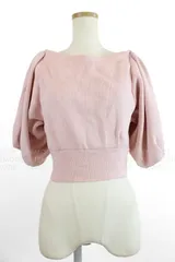 ME&ME COUTURE｜パフスリーブ バックリボントップス