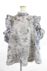 SNIDEL｜オーガンジーシースルーブラウス