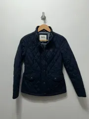 トミーヒルフィガー キルティング ジャケット ネイビー レディース XS