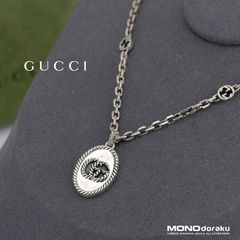 グッチ GUCCI インターロッキングG ダブルG ネックレス シルバー925