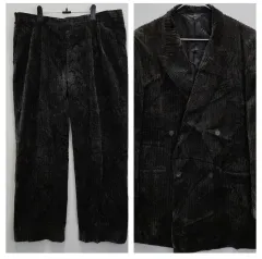 JAPAN MADE ヴィンテージ オールドマニー コーデュロイ ダブル ブレステッド セットアップ