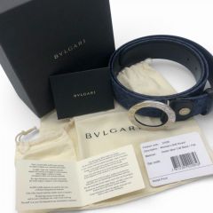 未使用品 希少 BVLGARI ブルガリ ロゴマニア デニム ビーゼロワン