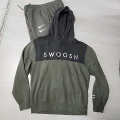 NIKE ナイキ マルチ スウッシュ ジョガーパンツ フーディー セットアップ SET L M