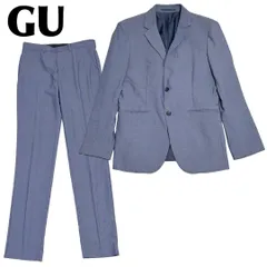 美品 GU ウォッシャブルテーラードジャケットSW スーツセットアップ
