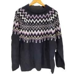 バブアー Barbour MIDHURST KNIT ミッドハースト ニット ノルディック柄 レディース  UK:14のサムネイル