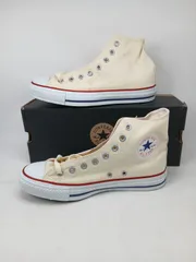 コンバース オールスター チャックテイラー 25.5cm ホワイト WHITE ハイカット HI
