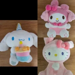 3個入りセット) サンリオ シナモロール マイメロディ ハローキティ ぬいぐるみ セット