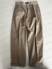 ポロ ラルフローレン アンドリュー ダブル プリーツ チノ パンツ