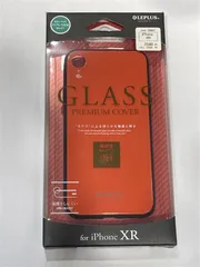 iPhone XR 背面ガラスシェルケース「SHELL GLASS」 コーラルmst-16657【M】