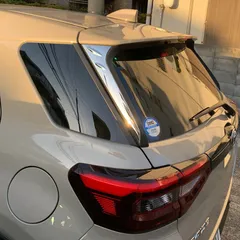 【送料無料】RAIZE A200A/210A専用 後車窓装飾亮条 304不锈钢 2件セット 美観保護 簡単取付