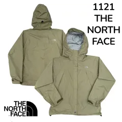 THE NORTH FACE ザノースフェイス カーキ ナイロン ウィンドブレーカー L