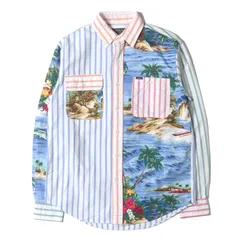 【美品】POLO Ralph Lauren ポロ ラルフローレン シャツ マルチカラー サイズ:S | 現行タグ クレイジーパターン オックスフォード ドレスシャツ | トップス カジュアルシャツ 長袖【メンズ】【中古】