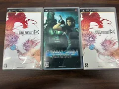 PSP FF 零式 Type-0 ＆ クライシスコア FF7 3点セット まとめ売り