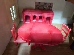 Sylvanian Families シルバニアファミリー オールド レッド家具セット