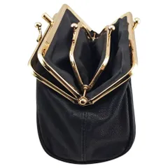 がま口 財布 レディース 親子 がまぐち ポーチ 本革 ブラック 大人おしゃれ プチプラ プレゼント 口金