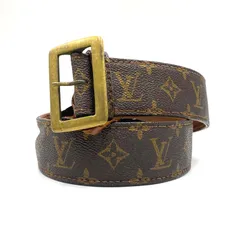 LOUIS VUITTON ルイヴィトン　旧型　モノグラム　ベルト　ウエスト　ヴィンテージ　PVC