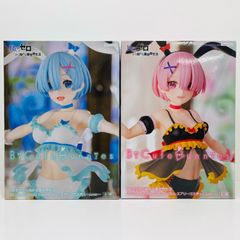 [시카마점] 중고 렘&램 에어리 코스튬 ver.BiCuteBunniesFigure[Re:제로부터 시작하는 이세계 생활]