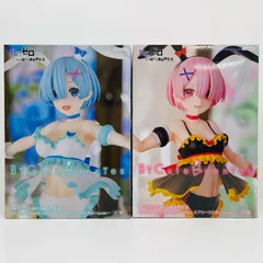 【飾磨店】 中古 レム&ラム・エアリーコスチュームver.BiCuteBunniesFigure「Re：ゼロから始める異世界生活」