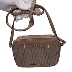  JILL by JILL STUART（ジル バイ ジルスチュアート）ショルダーバッグ（ポシェット） パフィーシリーズ モカ ピンクベージュ キルティング加工  【ZK63】