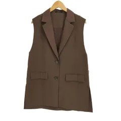 ジーナシス JEANASIS バックデザインジレベスト レディース FREE 