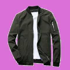 カジュアル ジャンパー スリム M~4XL ブルゾン エムエーワンジャケット メンズ スタジャン ブルゾン コート フライトジャケット ライトジャケット スタジャン 薄手 ジャケット アウター 春 [ｉｎｏｔｅｎｋａ] 秋