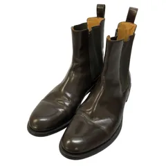 グッチ サイドゴアブーツ ガラスレザー 225106【AFC43】