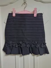 EGOIST 花柄 ストレッチ スカート